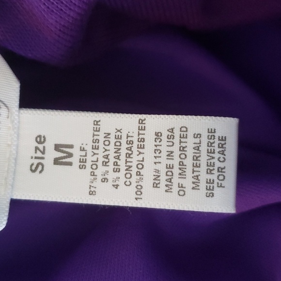 MATERNITY PURPLE DRESS THREE SEASONS NWT - Picture 5 of 5